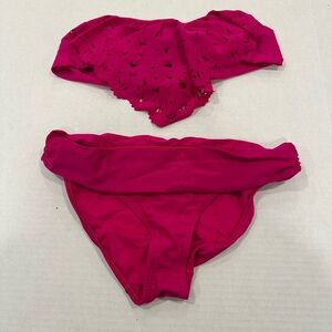 Pilyq Fuchsia Bikini Set